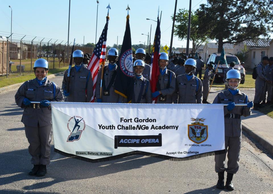Cadets Marching