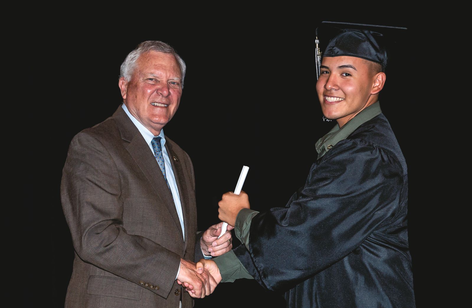 Cadet Graduating 
